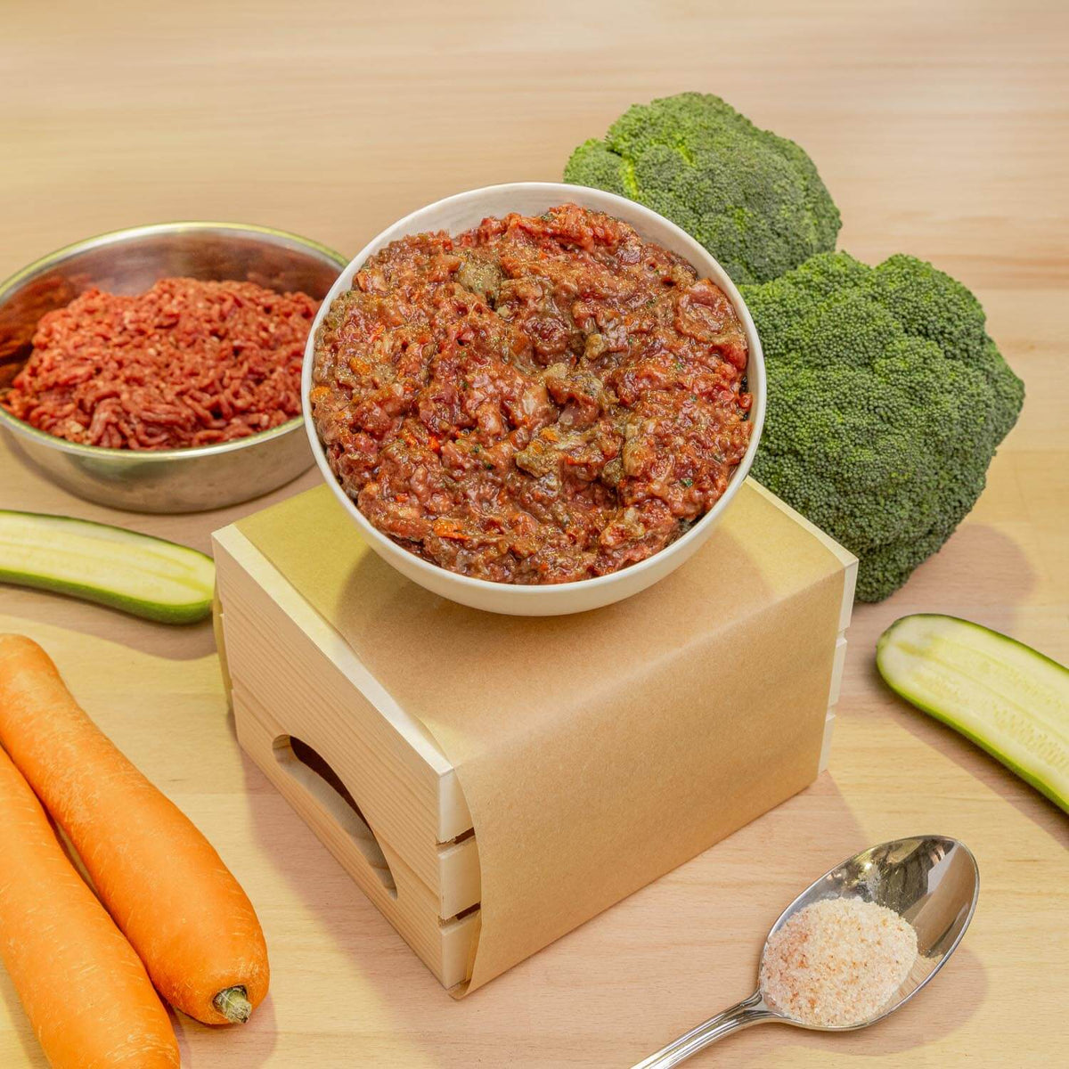 DOG- Chicken & Beef Blend (Completed and Balanced) Raw meat meals for dogsNatural meat pet foodOffal-rich dog mealsNutrient-packed pet foodBeef liver dog foodOrgan meat for pets