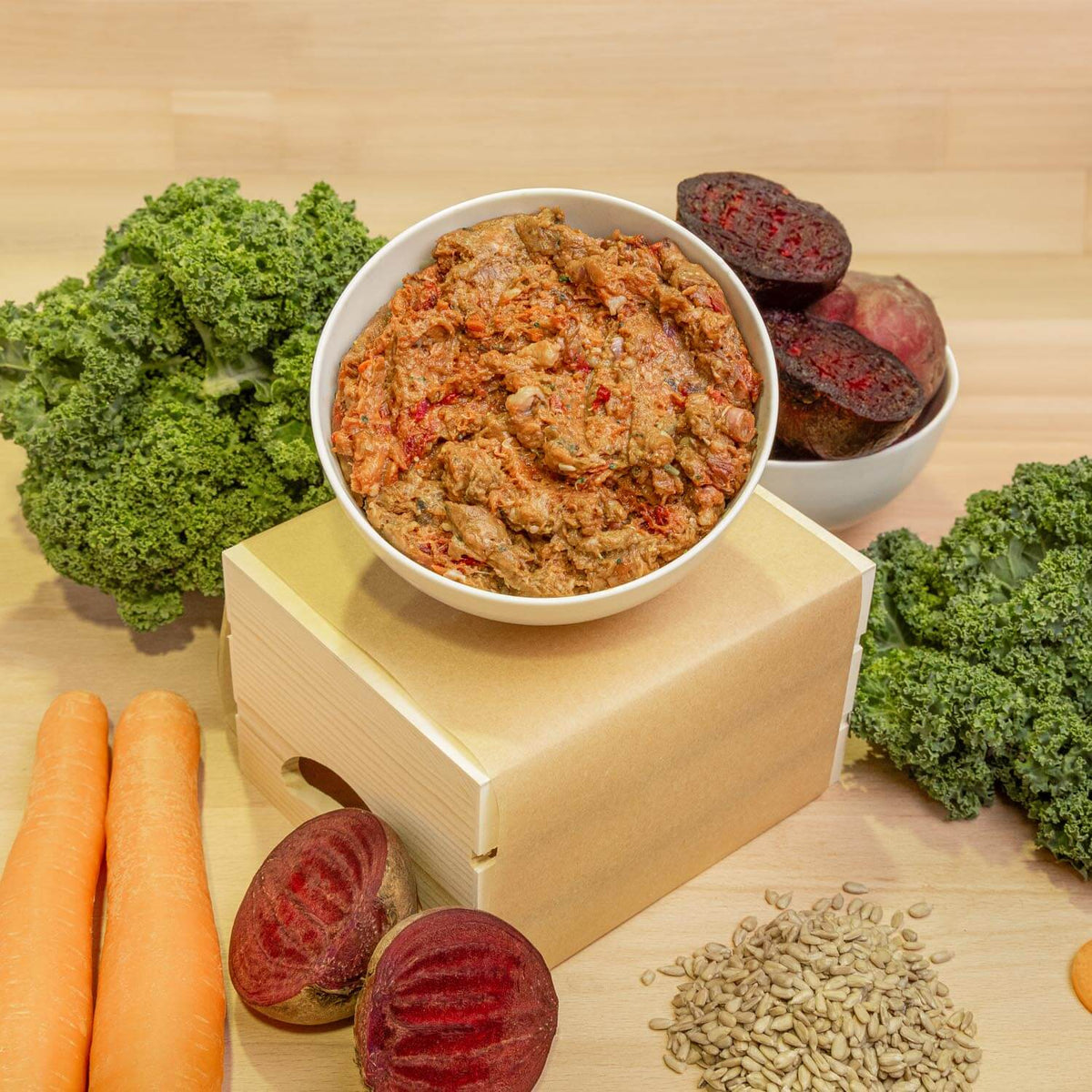 DOG -Duck & Turkey Blend (Complete & Balanced) Organic dog food blendsGrain-free dog foodRaw dog food mixDigestive-friendly dog foodSustainable dog food optionsTailored dog nutritionHigh-energy dog foodDog food for weight controlAll-natural dog foodProtein-focused dog meals